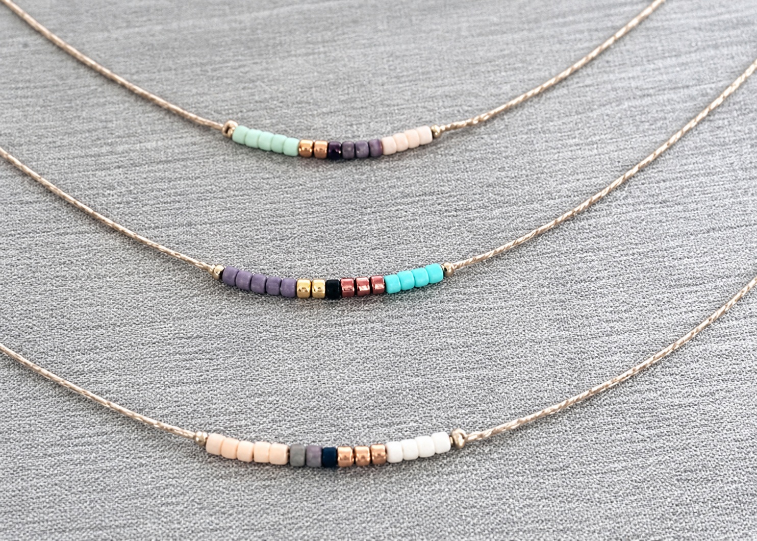 Beaded necklace