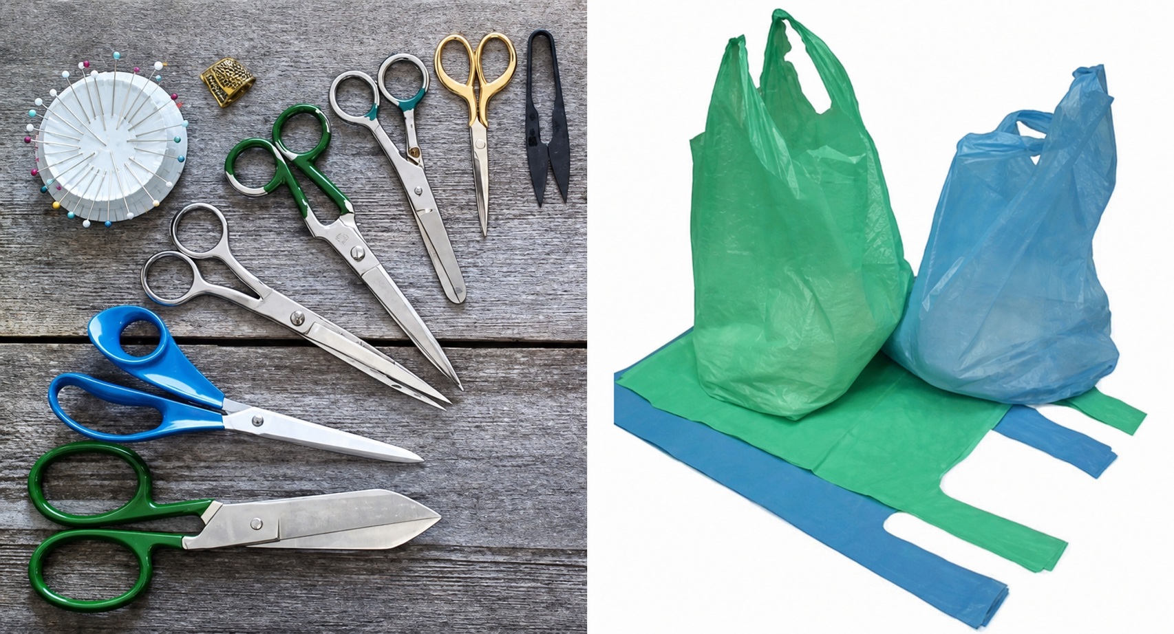 Needlework supplies at the shop